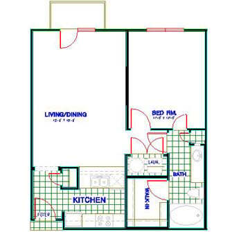 Unit 2708 2708 floor plan